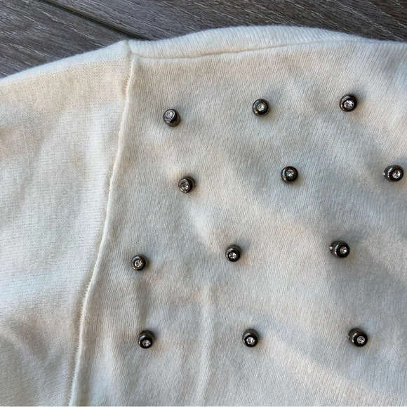 J Jess Beaded Embellished Soft Pullover Sweater - Picture 16 of 16